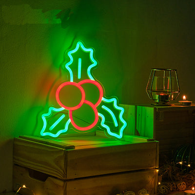 LuckyNeon Signs | Holiday neon signs for wall, home, event and more