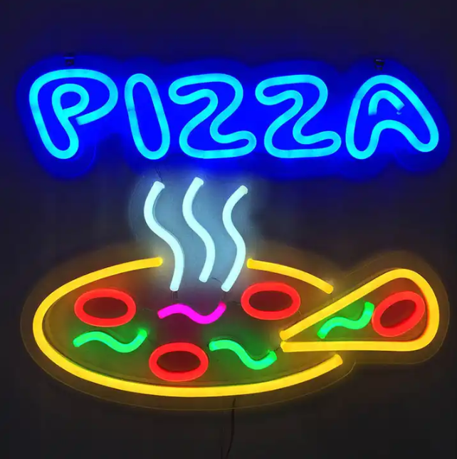 Custom Pizza House Neon Sign Business Logo For Company,Coffee Shop,Office,Store