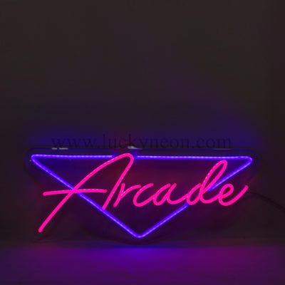 Arcade neon sign