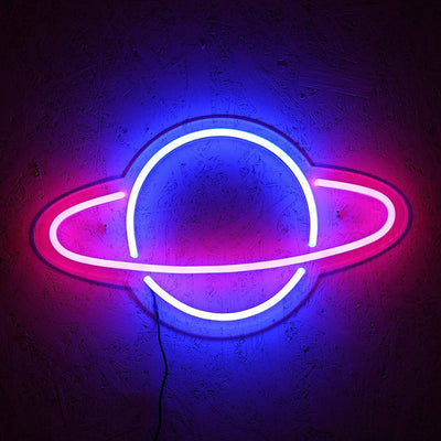 LED Planet Neon sign for Bedroom
