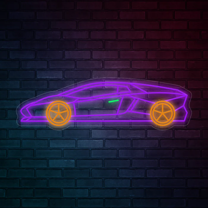 Cool Car - LED Neon Sign