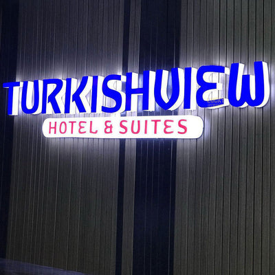 Fully Lit Custom 3D Acrylic Channel Letter Signs for Business