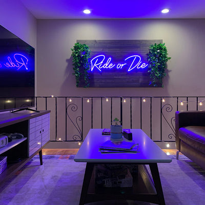 Purple Neon Signs