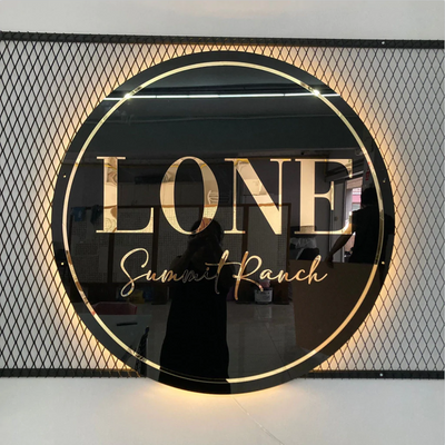 Custom Acrylic Metal Letter Sign