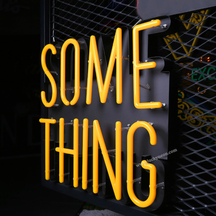 Custom 360° Acrylic Neon Sign - Full Glow LED Signage for Commercial Spaces