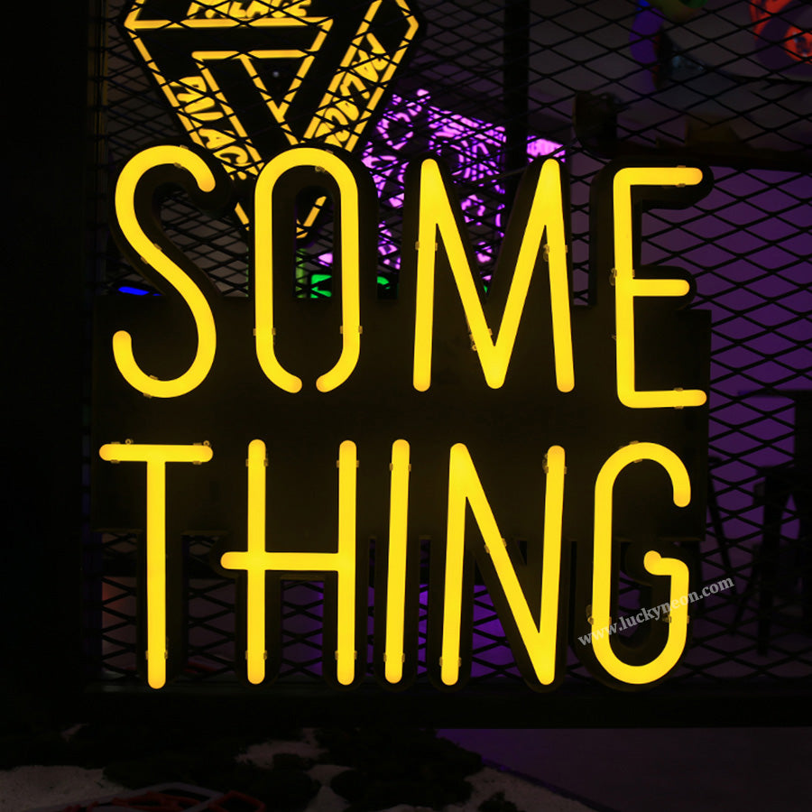 Custom 360° Acrylic Neon Sign - Full Glow LED Signage for Commercial Spaces