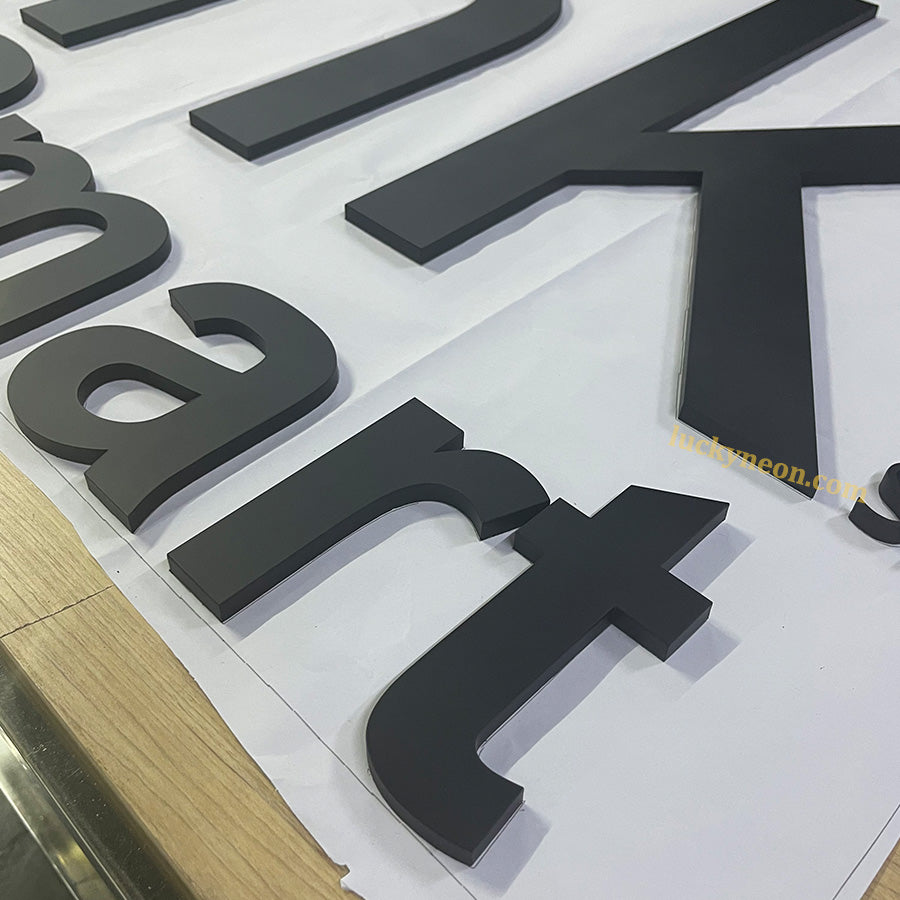 Custom 3D Acrylic Letters Sign, Raised Letters for Lobby & Office Wall ...