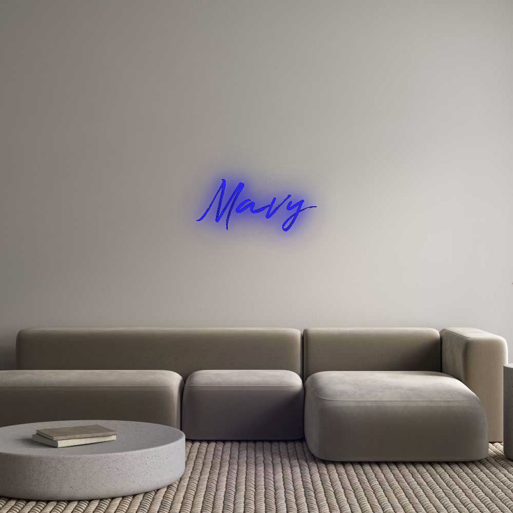 Custom Neon: Mavy