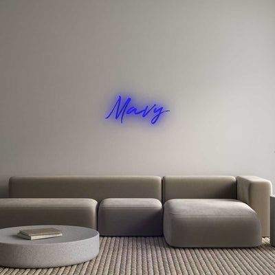 Custom Neon: Mavy