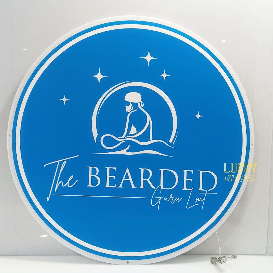 UV Printing Acrylic Backlit Sign - Custom Acrylic Business Sign With Logo Metal Letter