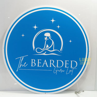 UV Printing Acrylic Backlit Sign - Custom Acrylic Business Sign With Logo Metal Letter