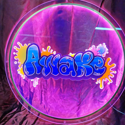 UV Printing Acrylic Backlit Sign - Custom Acrylic Business Sign With Logo Metal Letter