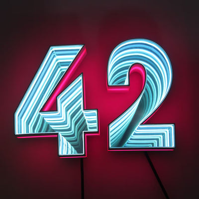 Custom 3D Infinity Mirror LED Light Sign - Personalized Channel Letters Sign