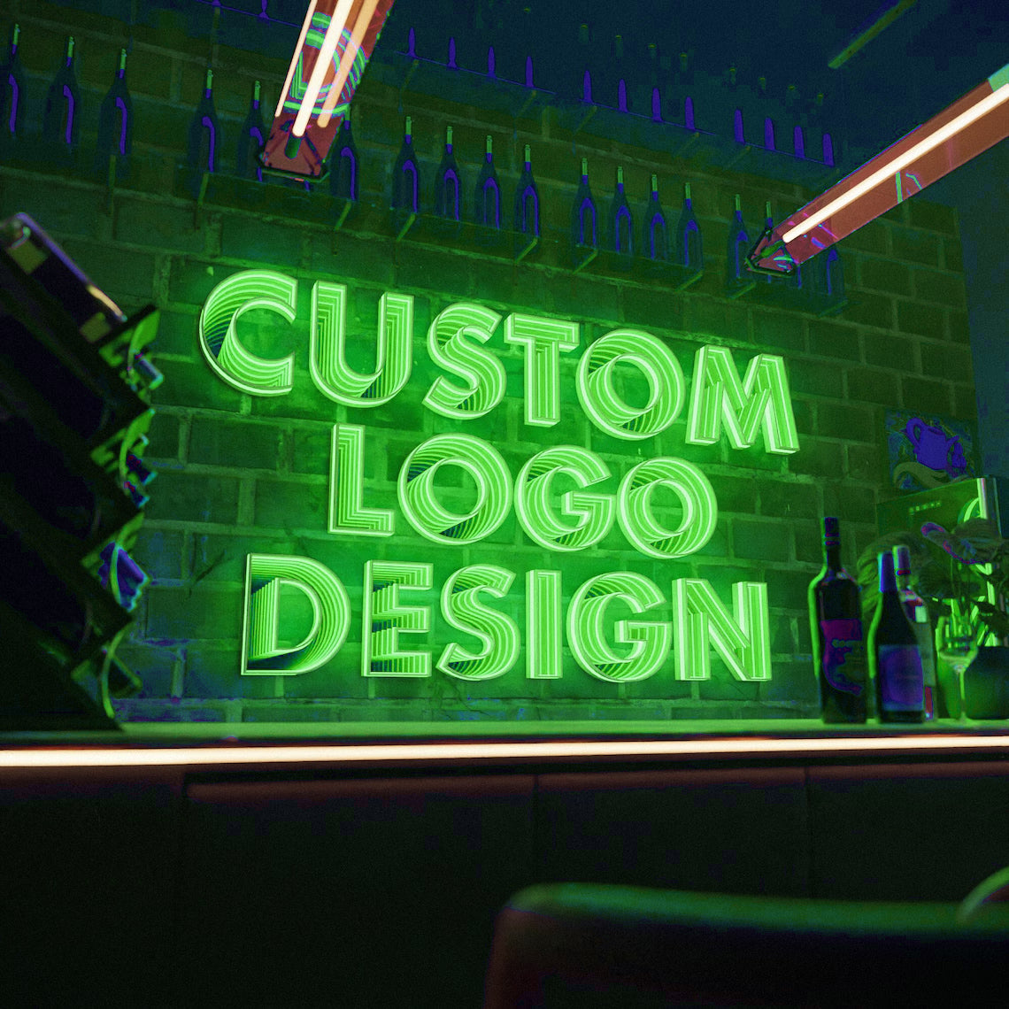 Custom 3D Infinity Mirror LED Light Sign - Personalized Channel Letters Sign