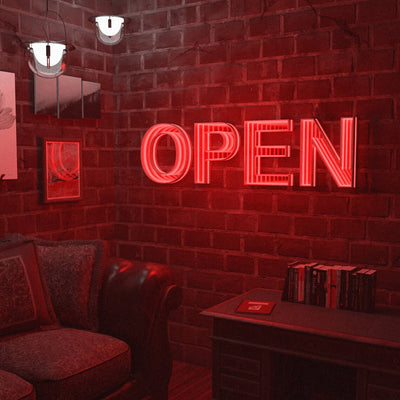 Custom 3D Infinity Mirror LED Light Sign - Personalized Channel Letters Sign