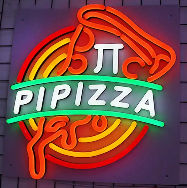 Custom Pizza House Neon Sign Business Logo For Company,Coffee Shop,Office,Store