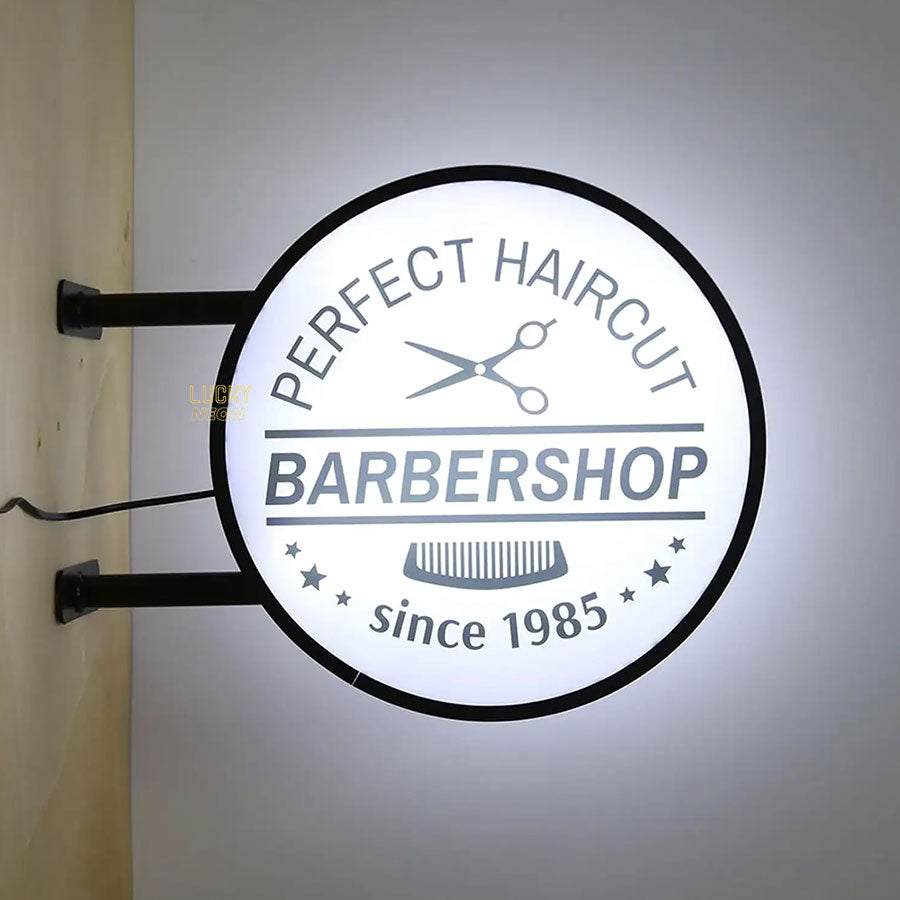 Custom Outdoor Advertising Lightbox Sign - Double Sided Illuminated Signage