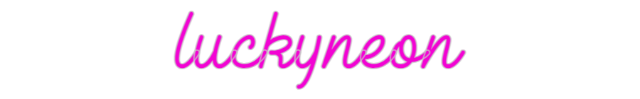 Custom Neon: luckyneon