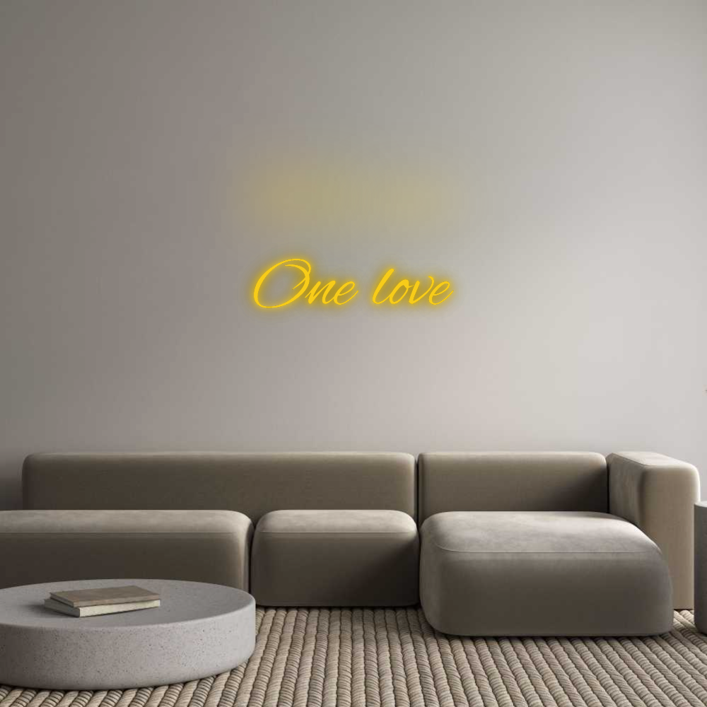 Custom Neon: One love