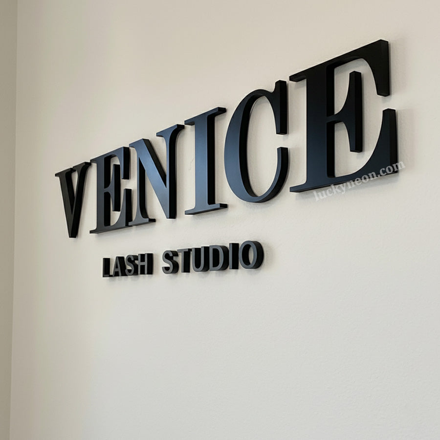 Custom Dimensional Sign Letters - 3D Wall Logo & Lettering