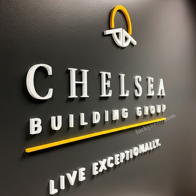 Custom Dimensional Sign Letters - 3D Wall Logo & Lettering