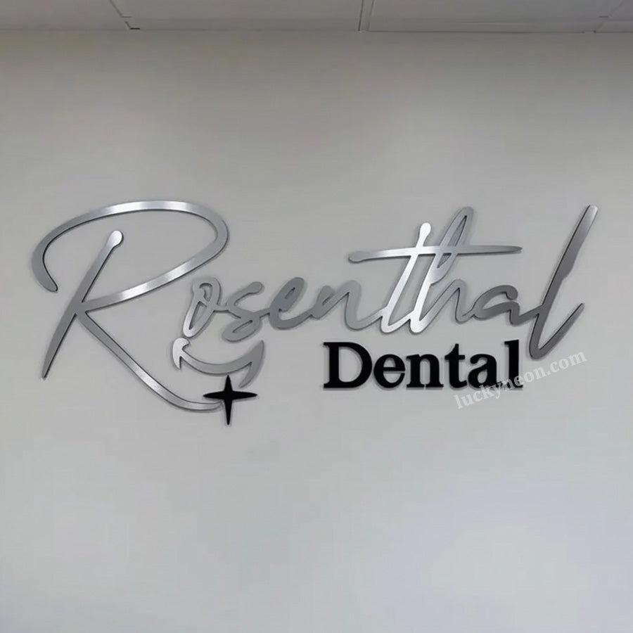 Custom Dimensional Sign Letters - 3D Wall Logo & Lettering