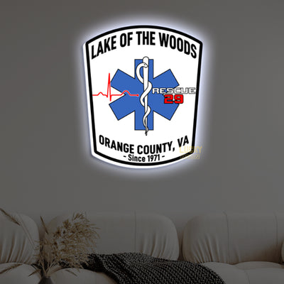 Custom Backlit Acrylic Light Box Sign - Ultra-Thin Brand Logo Sign for Business