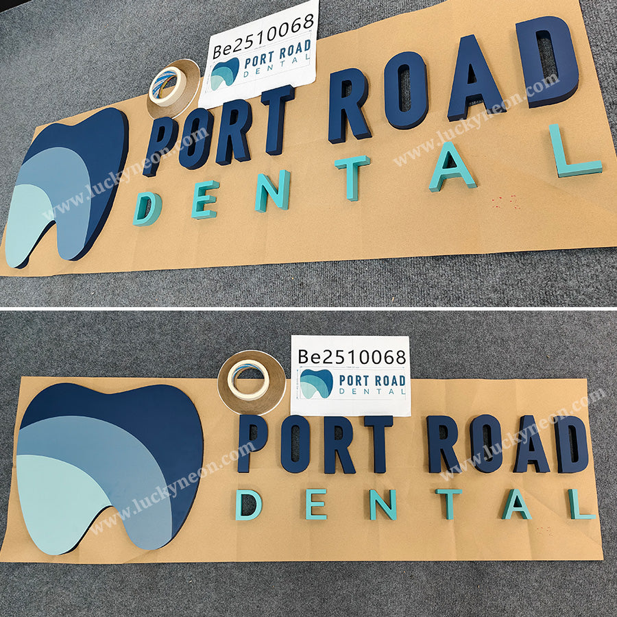Custom Dimensional Sign Letters - 3D Wall Logo & Lettering
