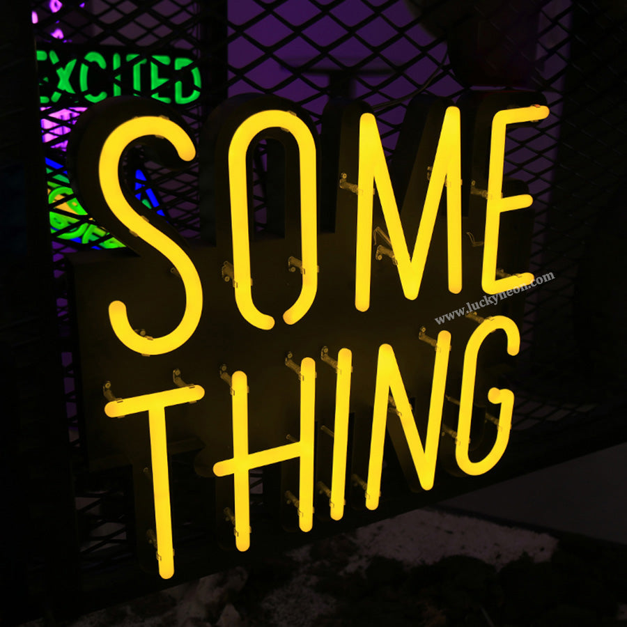 Custom 360° Acrylic Neon Sign - Full Glow LED Signage for Commercial Spaces