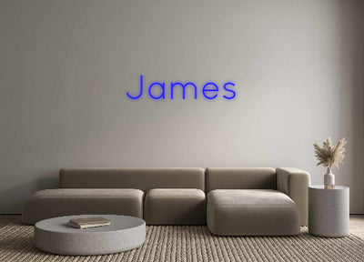 Custom Neon: James