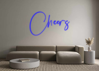 Custom Neon: Cheers