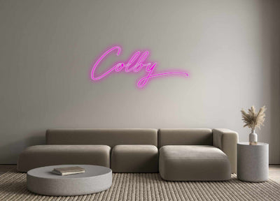 Custom Neon: Colby