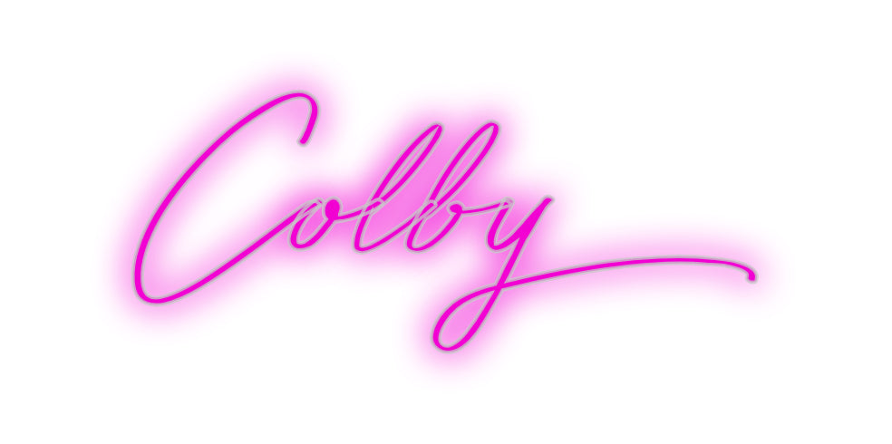 Custom Neon: Colby