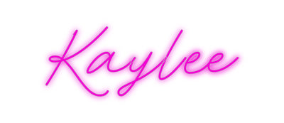 Custom Neon: Kaylee