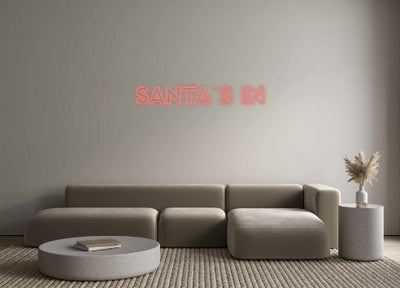 Custom Neon: Santa`s In