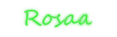 Custom Neon: Rosaa