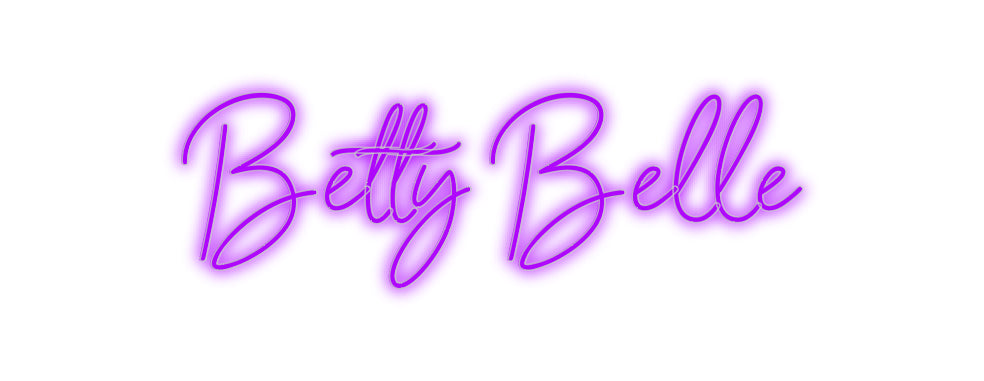 Custom Neon: Betty Belle