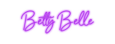 Custom Neon: Betty Belle