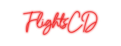 Custom Neon: FlightsCD