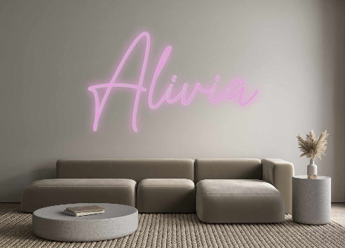 Custom Neon: Alivia