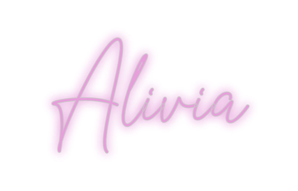 Custom Neon: Alivia