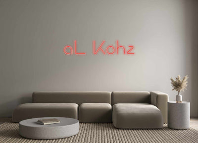 Custom Neon: aL Kohz