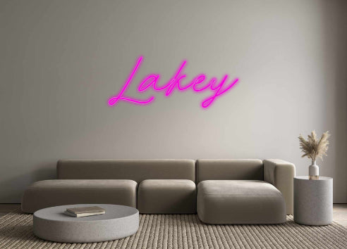 Custom Neon: Lakey