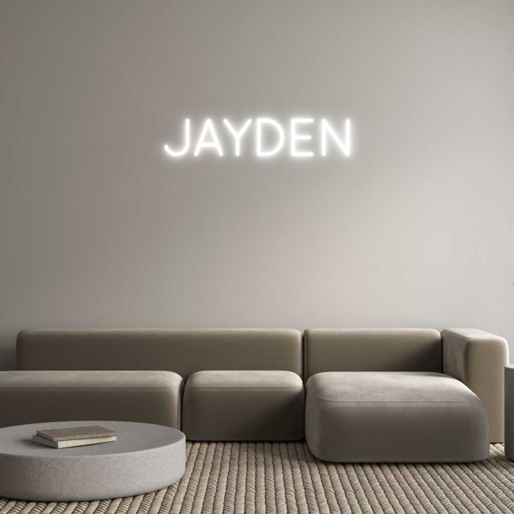 Custom Neon: JAYDEN