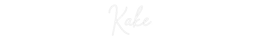 Custom Neon: Kake