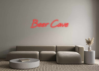 Custom Neon: Beer Cave