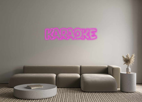 Custom Neon: KARAOKE