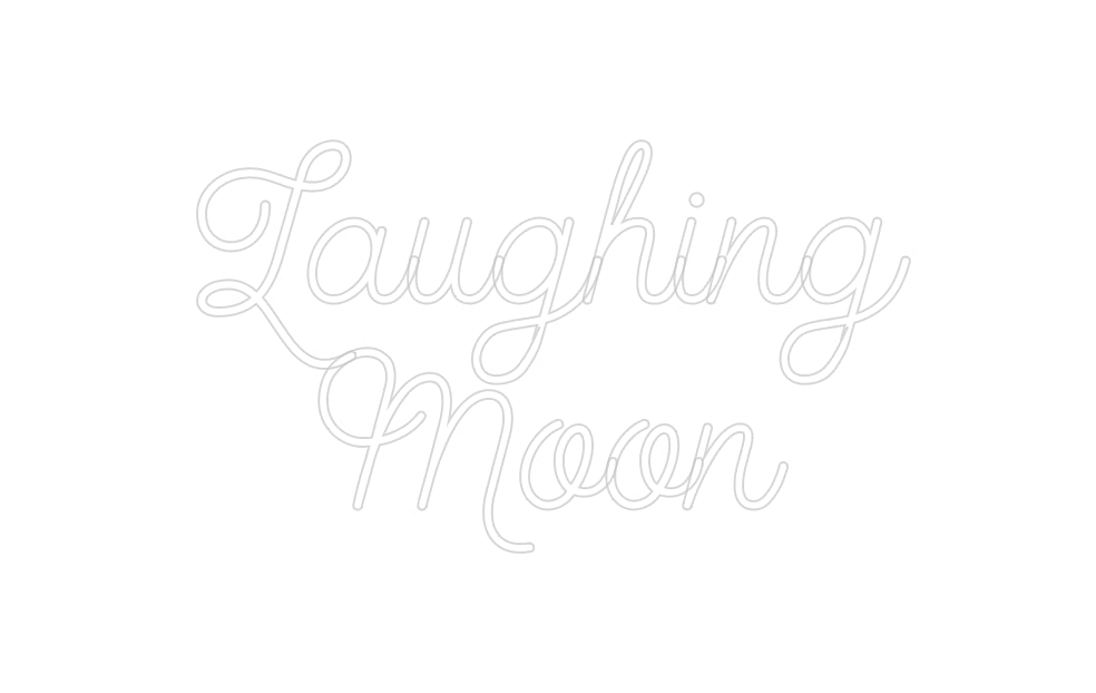Custom Neon: Laughing
Moon