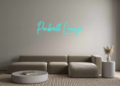 Custom Neon: Pinball Lounge