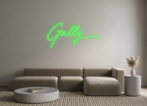 Custom Neon: Gally